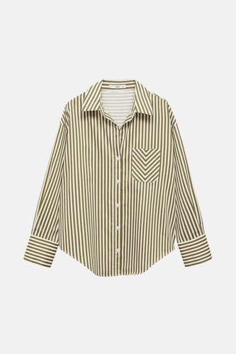 Hemd (lange mouwen) Groen - Mango