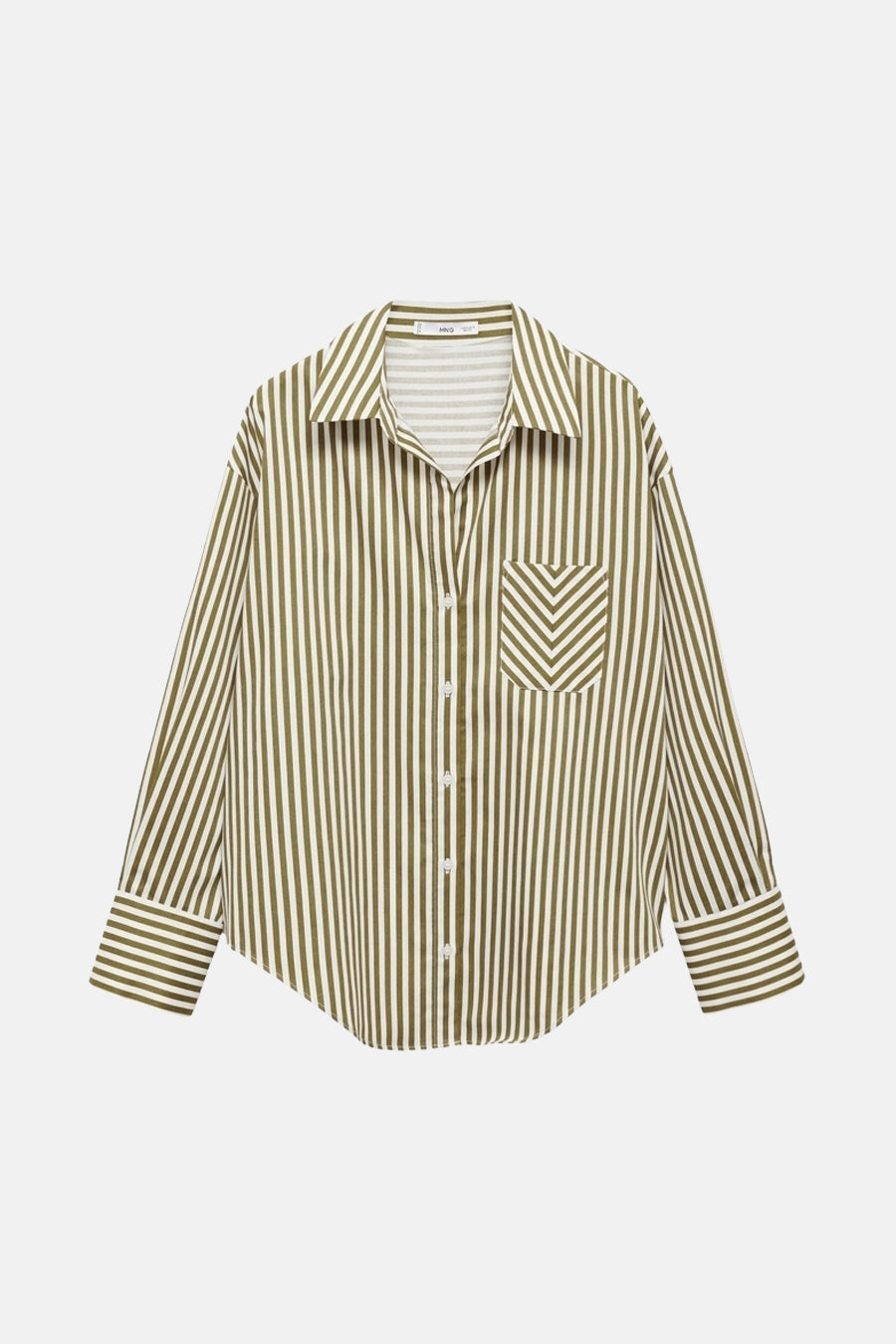 Hemd (lange mouwen) Groen - Mango