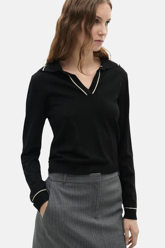 Trui met V-hals Multicolor - Mango