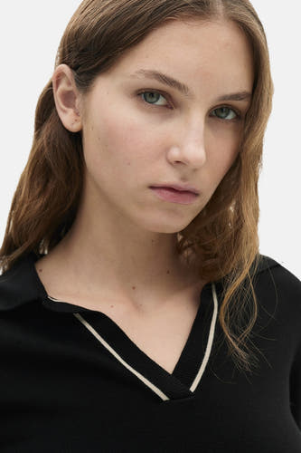 Trui met V-hals Multicolor - Mango