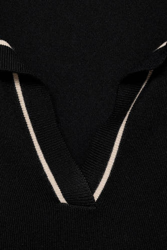 Trui met V-hals Multicolor - Mango