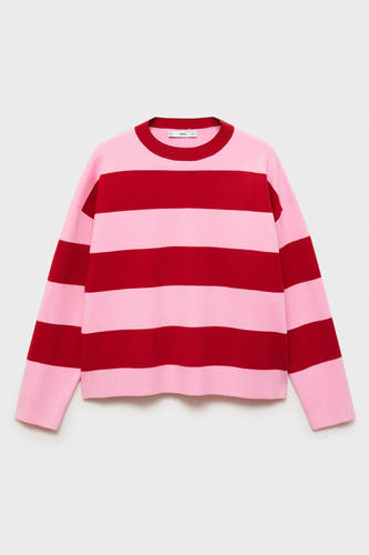 Trui met ronde hals Rood - Mango