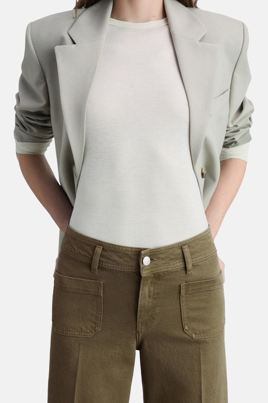 Colored jeans Bruin - Mango