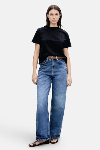 Top (korte mouwen) Zwart - Mango