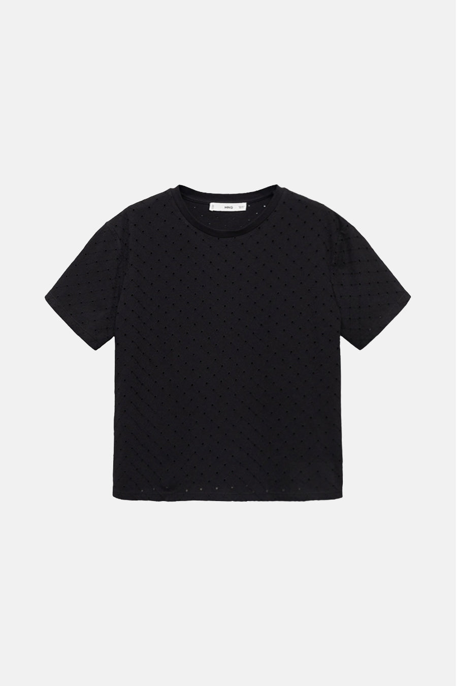 Top (korte mouwen) Zwart - Mango