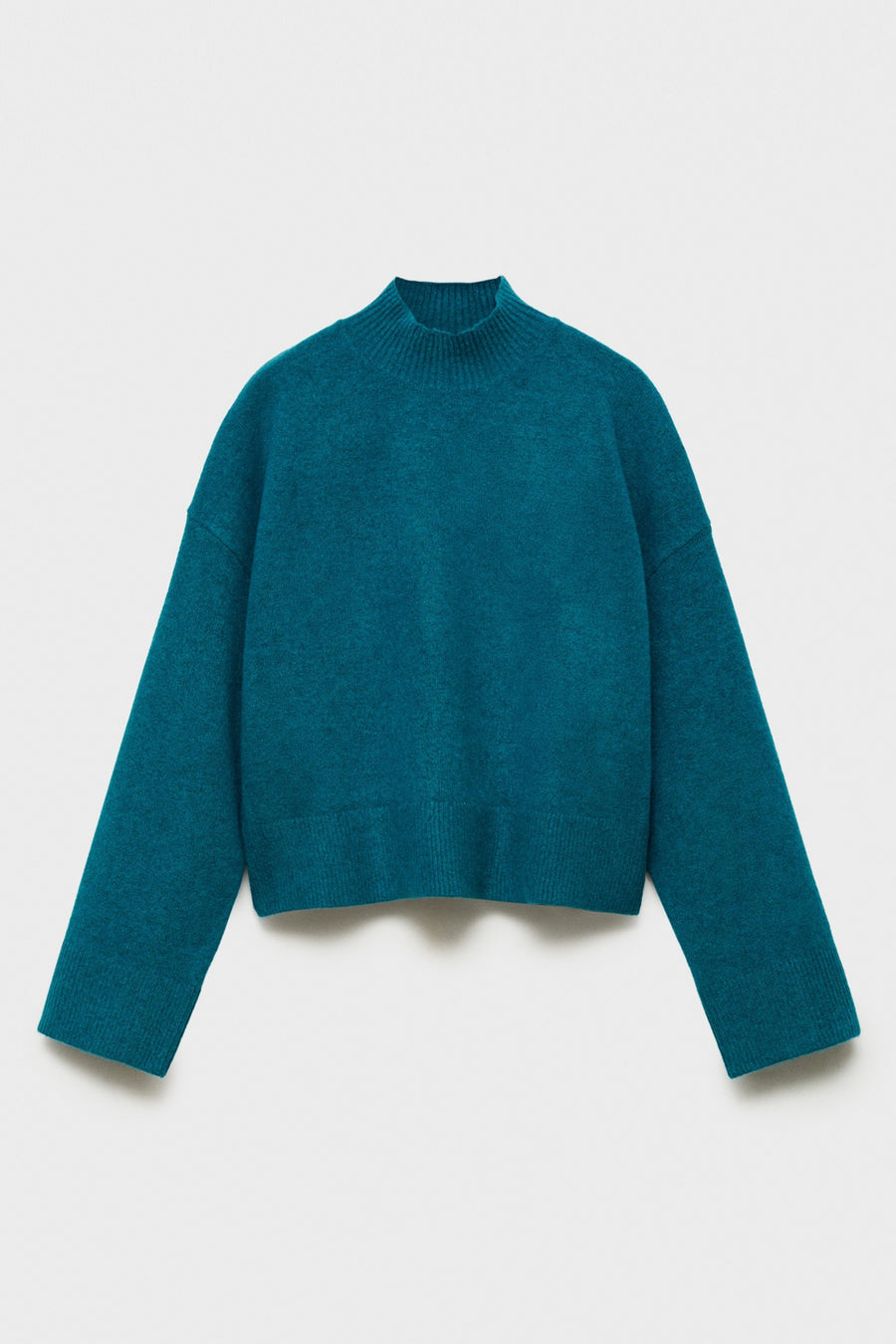Trui met ronde hals Groen - Mango