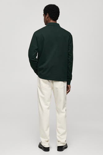 Sweater met ronde hals Groen - Mango