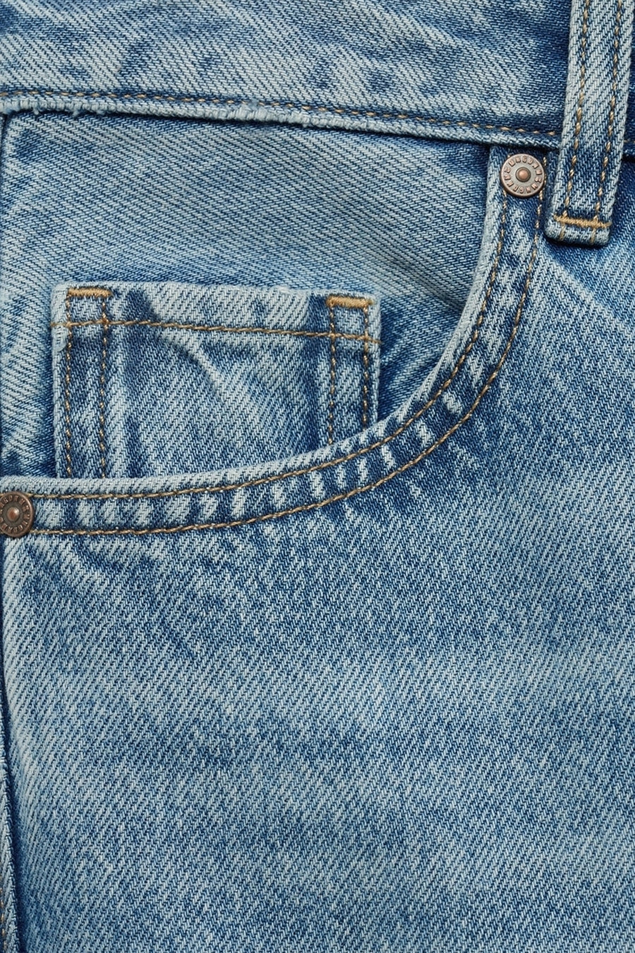Jeans straight Light blue denim - Mango