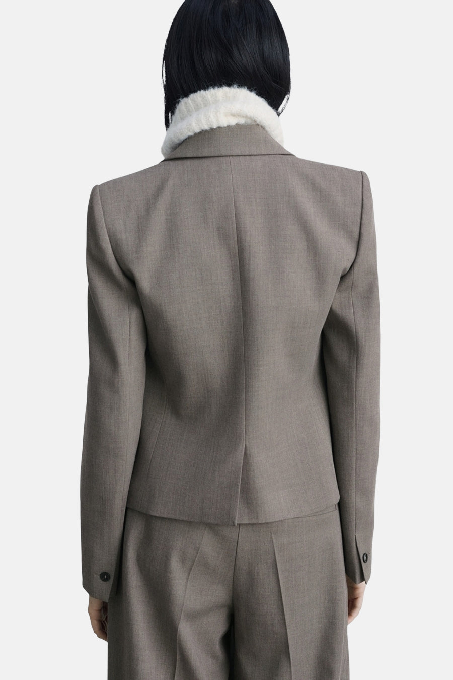 Blazer Bruin - Mango