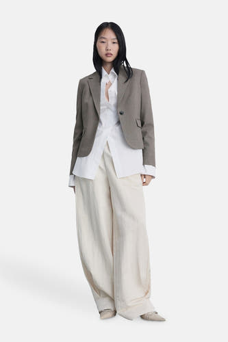Blazer Bruin - Mango
