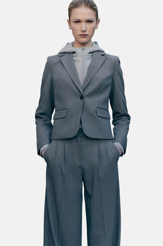 Blazer Bruin - Mango
