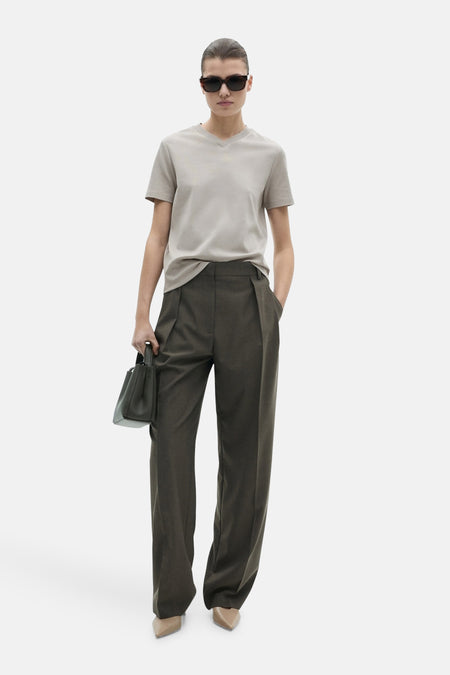 Top (korte mouwen) Bruin - Mango