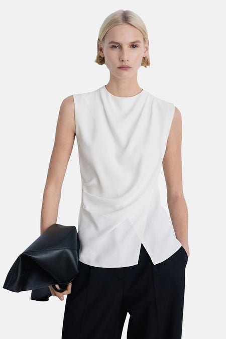 Blouse (zonder mouwen) Wit - Mango