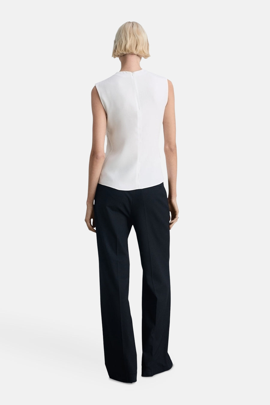 Blouse (zonder mouwen) Wit - Mango