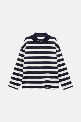 Sweater met ronde hals Blauw - Mango