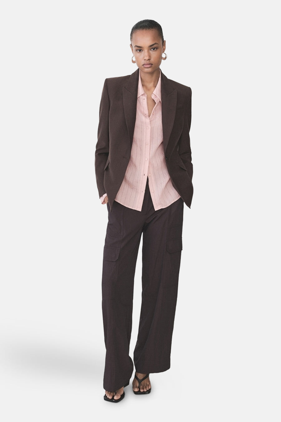 Hemd (lange mouwen) Roze - Mango