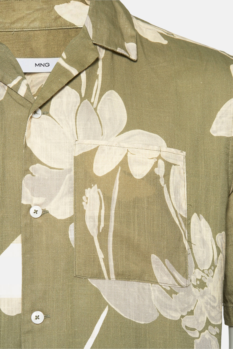 Hemd (korte mouwen) Groen - Mango