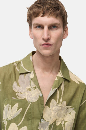 Hemd (korte mouwen) Groen - Mango