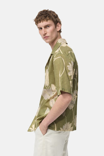 Hemd (korte mouwen) Groen - Mango