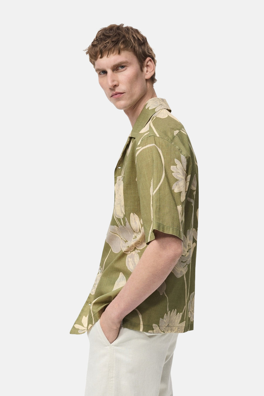 Hemd (korte mouwen) Groen - Mango