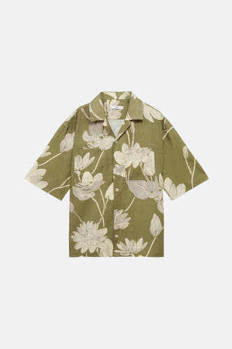 Hemd (korte mouwen) Groen - Mango