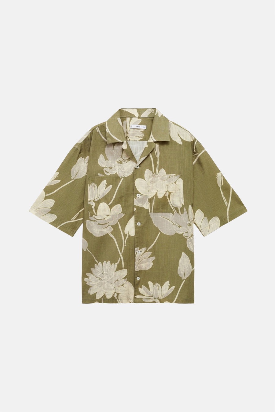 Hemd (korte mouwen) Groen - Mango