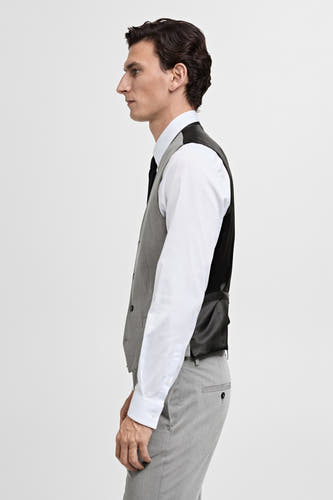 Gilet Grijs - Mango