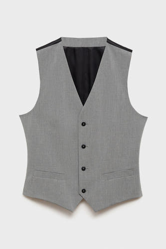 Gilet Grijs - Mango