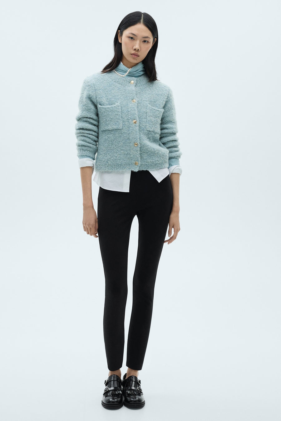 Gilet Blauw - Mango