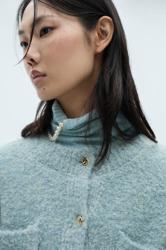 Gilet Blauw - Mango
