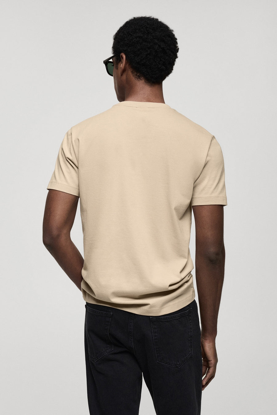 T-shirt (korte mouwen) Beige - Mango