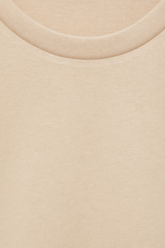 T-shirt (korte mouwen) Beige - Mango