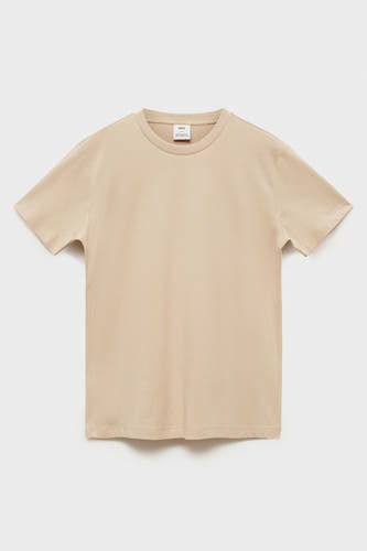 T-shirt (korte mouwen) Beige - Mango