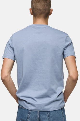 T-shirt (korte mouwen) Blauw - Mango