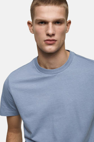 T-shirt (korte mouwen) Blauw - Mango