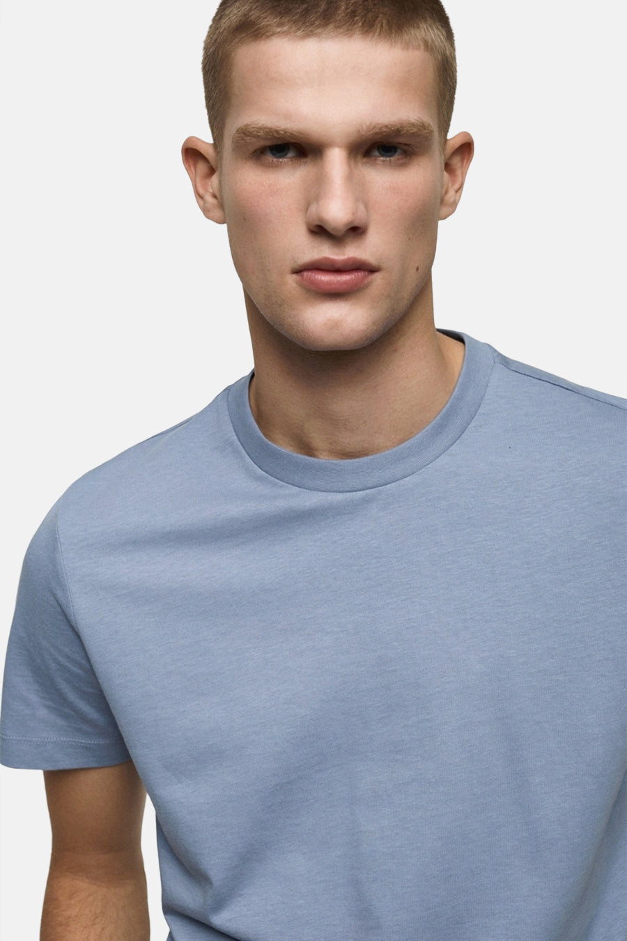 T-shirt (korte mouwen) Blauw - Mango