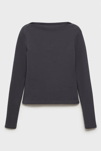 Top (lange mouwen) Zwart - Mango
