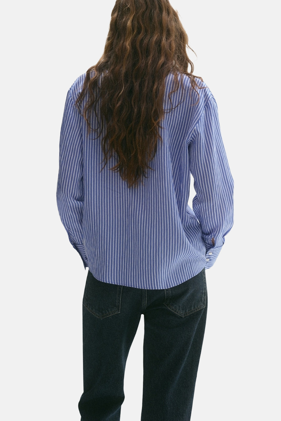 Hemd (lange mouwen) Blauw - Mango