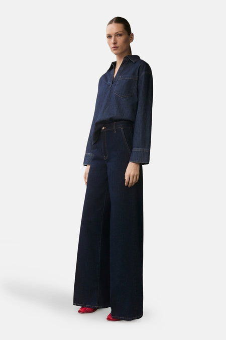 Blouse (lange mouwen) Denim - Mango