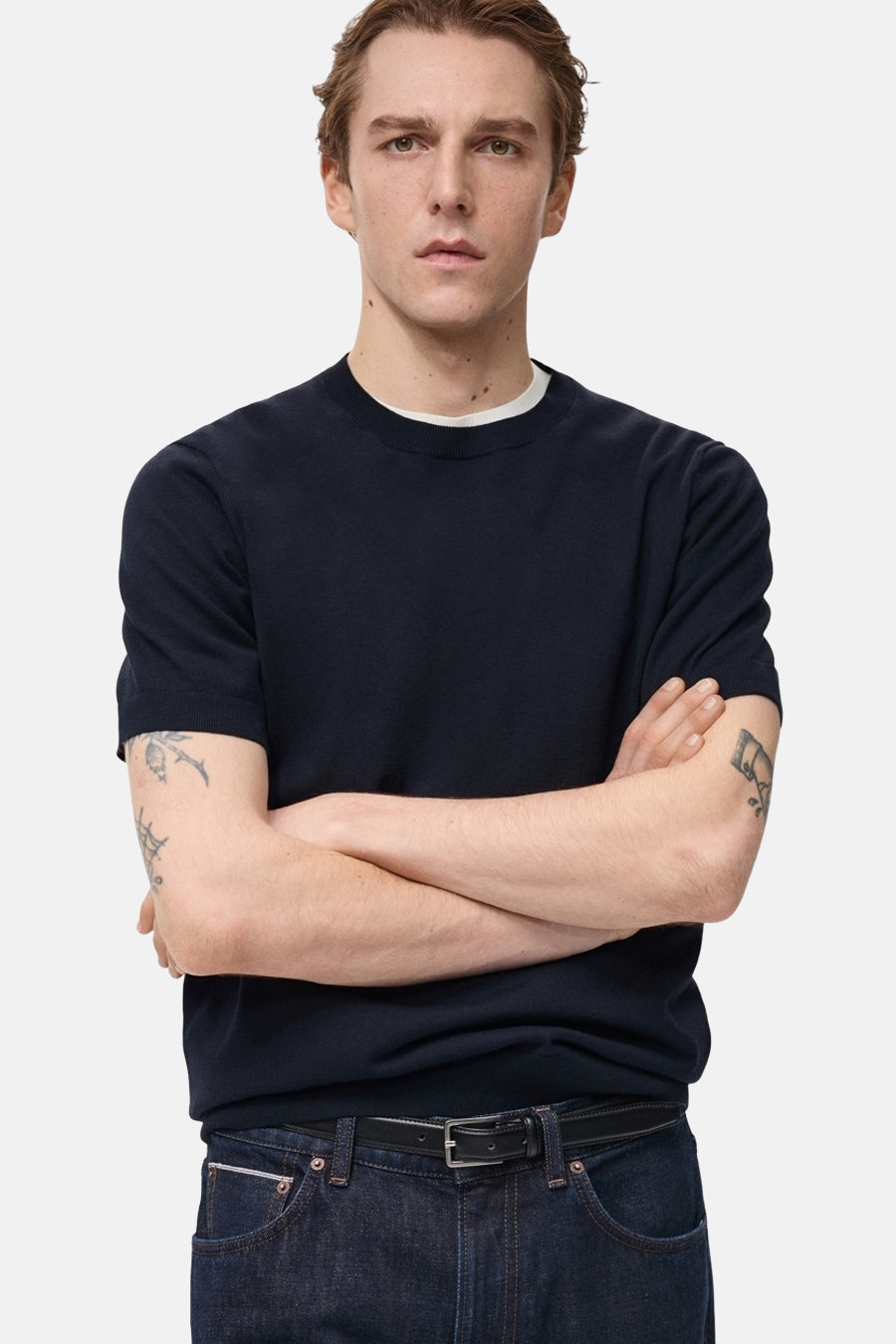 T-shirt (korte mouwen) Blauw - Mango