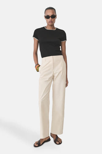 Top (korte mouwen) Zwart - Mango