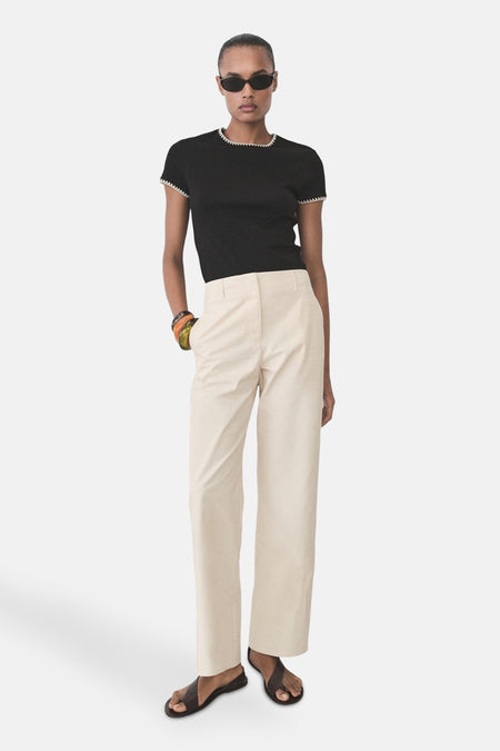 Top (korte mouwen) Zwart - Mango