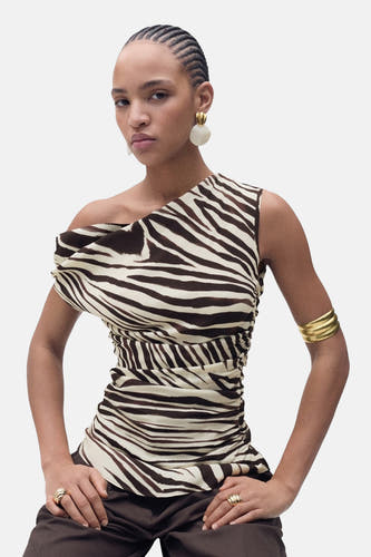 Blouse (zonder mouwen) Multicolor - Mango