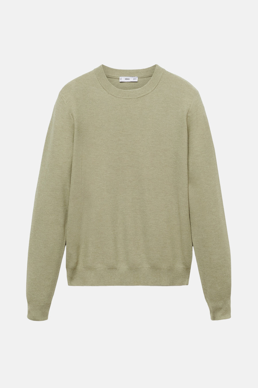 Trui met ronde hals Groen - Mango