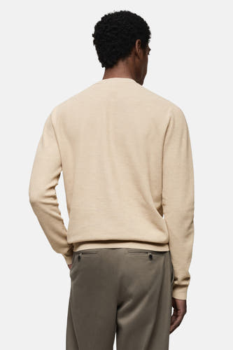 Trui met ronde hals Bruin - Mango