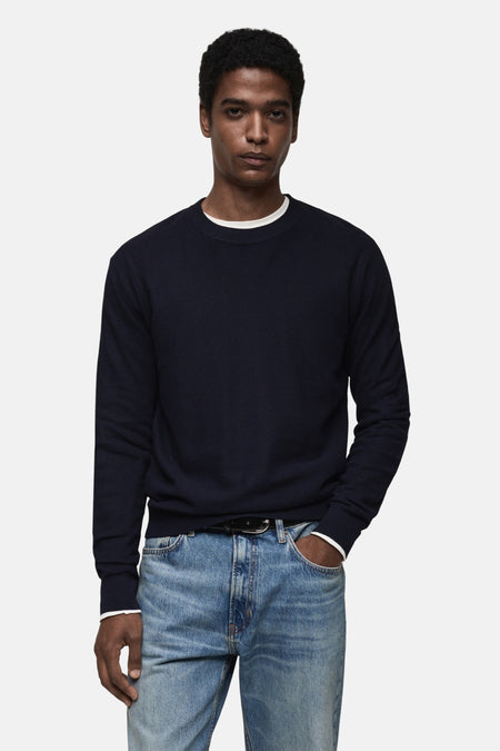 Trui met ronde hals Blauw - Mango