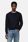 Trui met ronde hals Blauw - Mango