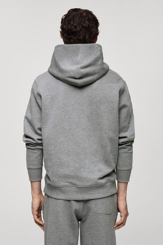 Sweater met kap Grijs - Mango
