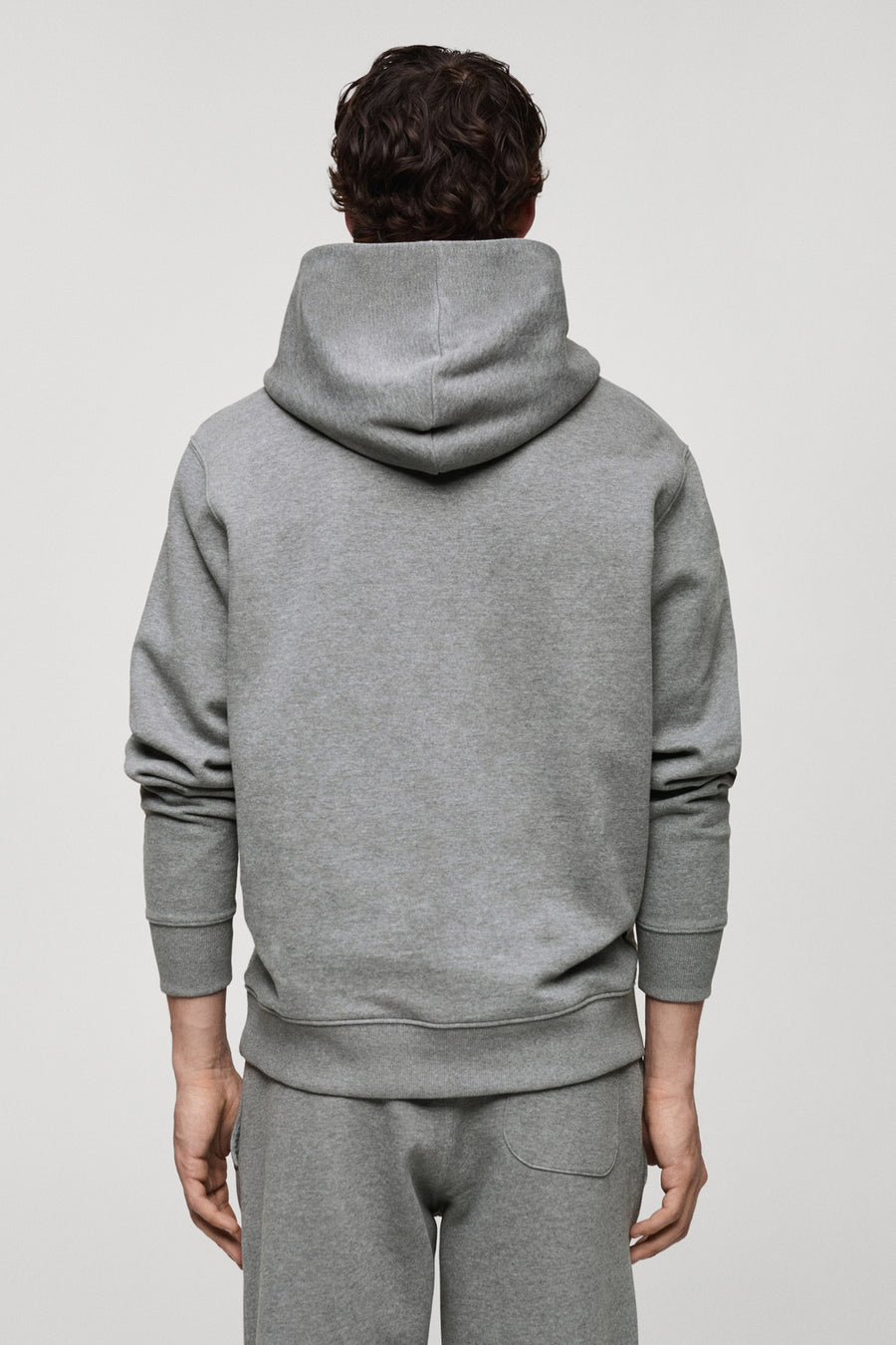 Sweater met kap Grijs - Mango