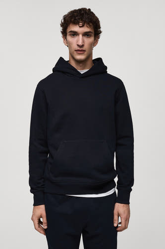 Sweater met kap Blauw - Mango